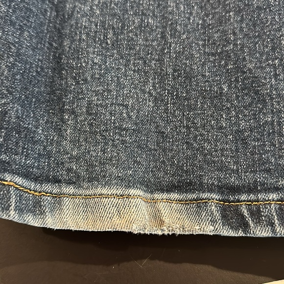 3 pairs of Men’s Wrangler authentics jeans, size 35 x 36, color stonewash - Picture 8 of 10